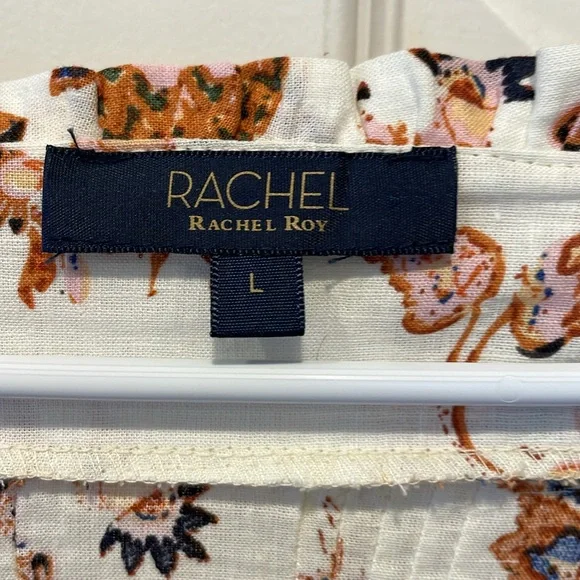 Rachel Rachel Roy Floral Print Women's Top - Picture 3 of 7